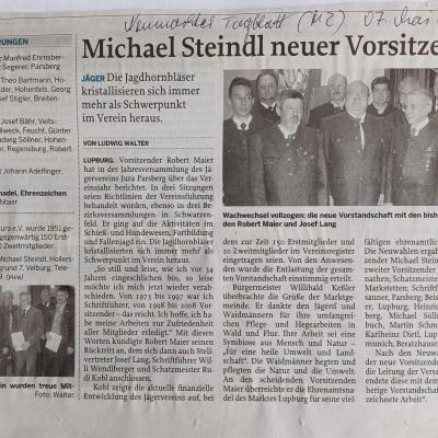 2008 - Michael Steindl neuer Vorsitzender